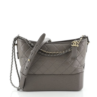 Gabrielle Hobo Quilted Aged Calfskin Medium