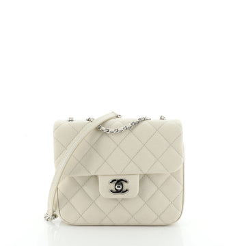 Urban Companion Flap Bag Quilted Caviar Small