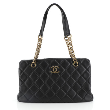 CC Crown Tote Quilted Leather Medium