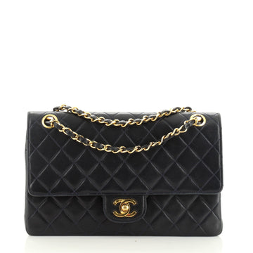 Vintage CC Chain Flap Bag Quilted Lambskin Medium