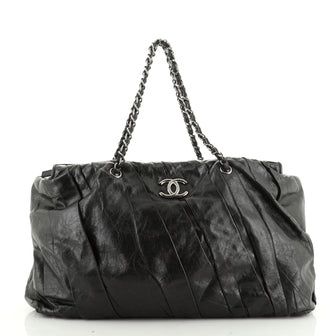 Twisted Tote Glazed Calfskin East West