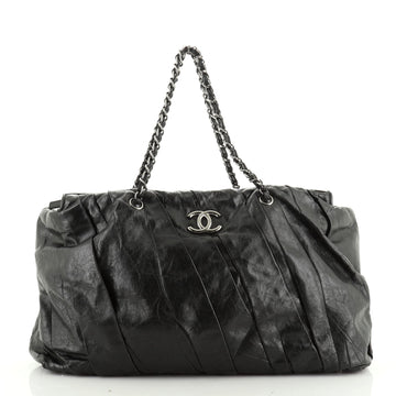 Twisted Tote Glazed Calfskin East West