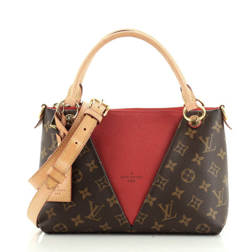 V Tote Monogram Canvas and Leather BB