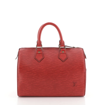 Speedy Handbag Epi Leather 25