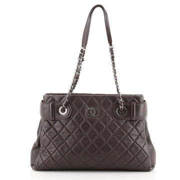 Chanel Coco Loop Tote Quilted Lambskin Small
