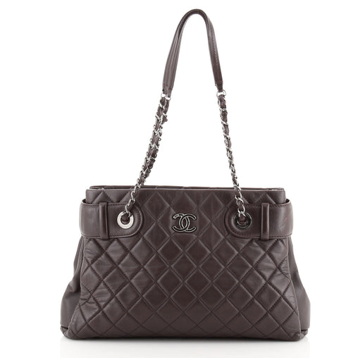 Chanel Coco Loop Tote Quilted Lambskin Small 50386