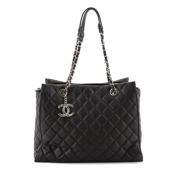 Chanel Chic and Soft Shopping Tote Quilted Calfskin Large