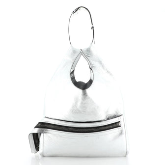 Tom Ford City Market Tote Metallic Leather 