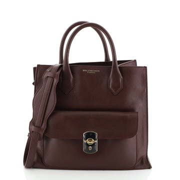 Padlock All Afternoon Tote Leather Medium