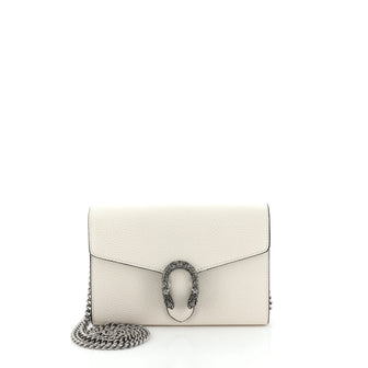 Dionysus Chain Wallet Leather with Embellished Detail Small