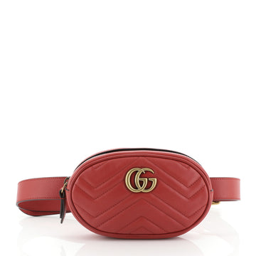 Gucci GG Marmont Belt Bag Matelasse Leather 