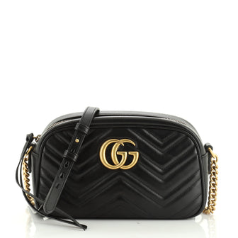 GG Marmont Shoulder Bag Matelasse Leather Small