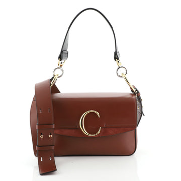 C Double Carry Bag Leather Small