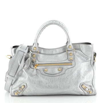 City Giant Studs Bag Leather Medium