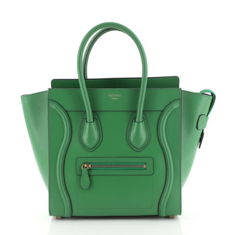 Luggage Bag Smooth Leather Micro