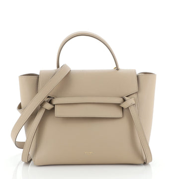 Belt Bag Textured Leather Micro