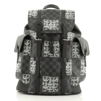 Christopher Backpack Limited Edition Nemeth Damier Graphite PM