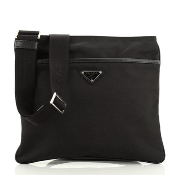 Zip Messenger Bag Tessuto Medium