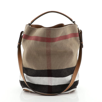 Ashby Handbag House Check Canvas Medium