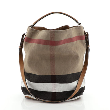 Ashby Handbag House Check Canvas Medium