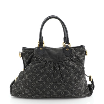 Louis Vuitton Neo Cabby Handbag Denim MM