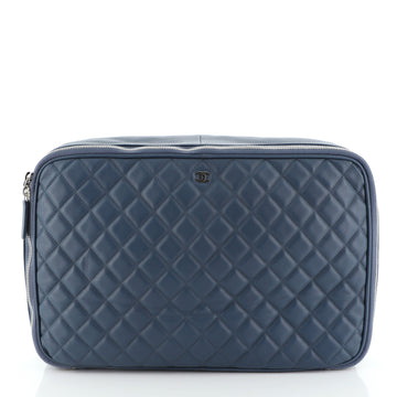 Chanel Laptop Sleeve Quilted Nylon 