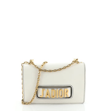 J'adior Flap Bag Calfskin Medium