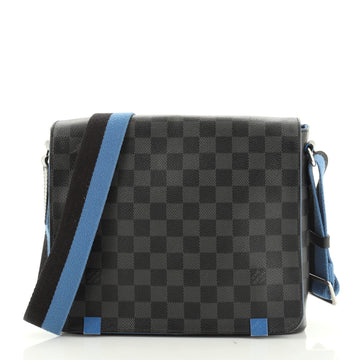 District NM Messenger Bag Damier Graphite PM