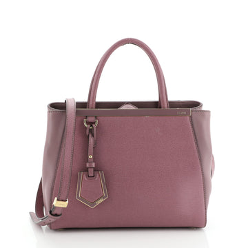 Fendi 2Jours Bag Leather Petite