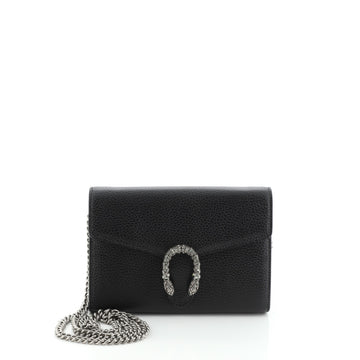 Gucci Dionysus Chain Wallet Leather with Embellished Detail Small