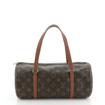 Louis Vuitton Papillon Handbag Monogram Canvas 30