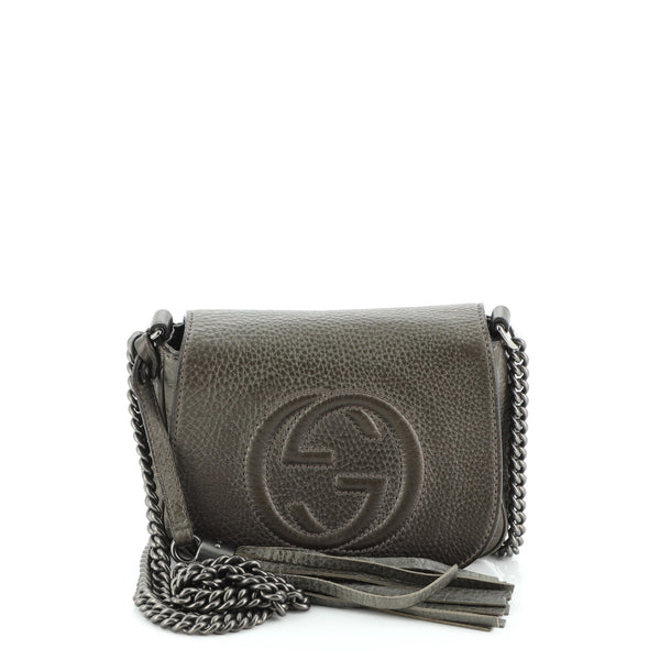 Shop GUCCI Stripes Canvas Leather Crossbody Bag Small Shoulder Bag Logo by  Smartlondon