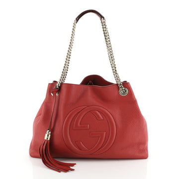 Gucci Soho Chain Strap Shoulder Bag Leather Medium