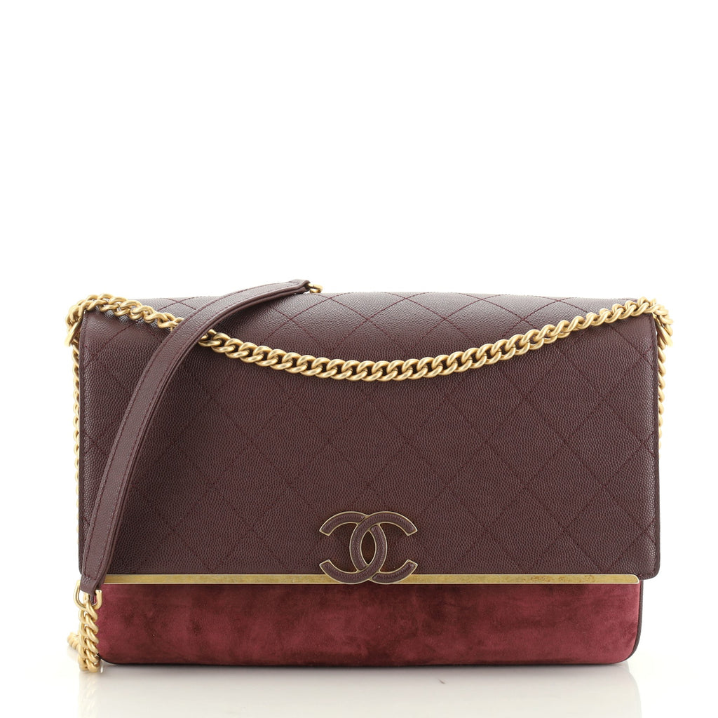 Chanel Quilted Mini Square Flap Red Caviar Silver Hardware 17B – Coco  Approved Studio