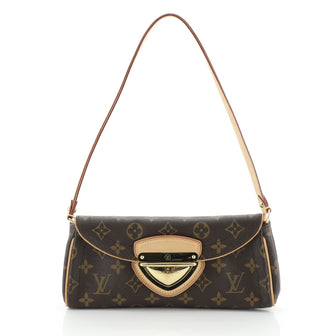 Beverly Clutch Monogram Canvas
