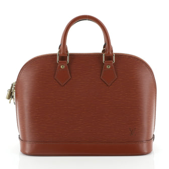 Vintage Alma Handbag Epi Leather PM