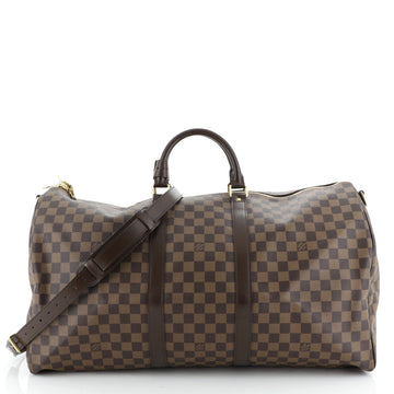 Keepall Bandouliere Bag Damier 55