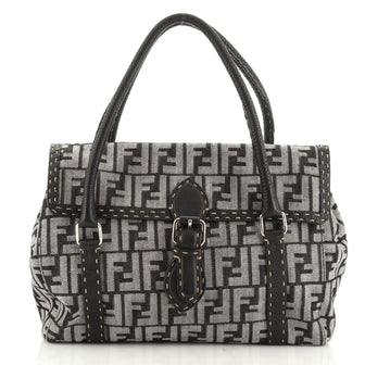 Selleria Linda Satchel Zucca Canvas Medium