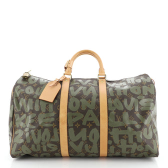 Keepall Bag Limited Edition Monogram Graffiti 50