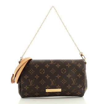 Louis Vuitton Favorite Handbag Monogram Canvas MM