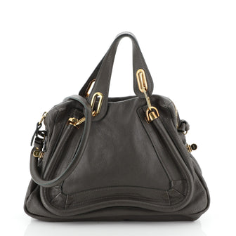Paraty Top Handle Bag Leather Medium
