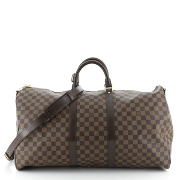 Keepall Bandouliere Bag Damier 55