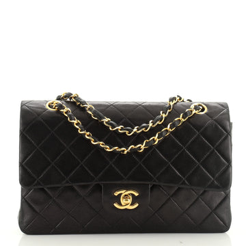 Vintage Classic Double Flap Bag Quilted Lambskin Medium