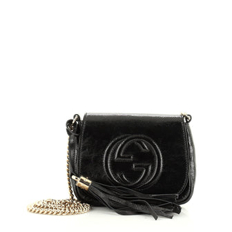 Soho Chain Crossbody Bag Patent Small