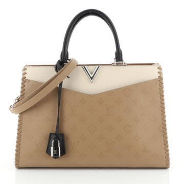 Very Zipped Tote Monogram Leather