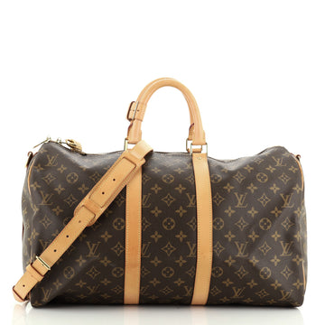 Keepall Bandouliere Bag Monogram Canvas 45
