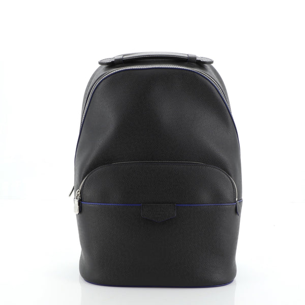 louis vuitton anton backpack Taiga Black shoulder wear. Louis Vuitton Anton Backpack Taiga