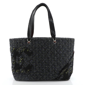 Cambon Tote Quilted Tweed Large