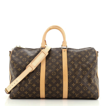 Keepall Bandouliere Bag Monogram Canvas 45