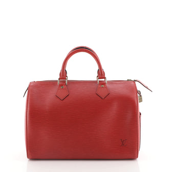 Speedy Handbag Epi Leather 30